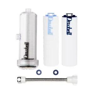 [듀벨]수도애 세면대용 체험세트 (알뜰, 고급 제로필터 각 1개 ) 대용량 녹물 이물질 염소 제거