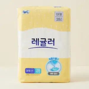 LG 쏘피 레귤러 생리대 대형 28P