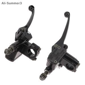 왼쪽/오른쪽 7/8인치 2MM 오토바이 브레이크 펌프 프론트 마스터 실린더 유압 레버 먼지/피트 ATV쿼드