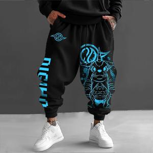 남성용 뉴 디지몬 애니메이션 프린트 여성 조깅 바지 스웨트 팬츠 여름 패션 스트리트웨어 캐주얼 트렌디