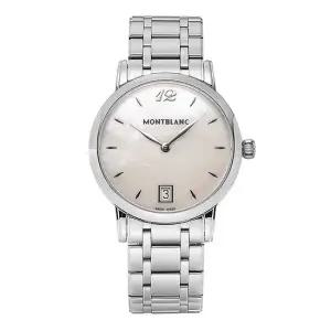 [몽블랑] 108764 스타 클래식 자개판 다이얼 여성 메탈시계
