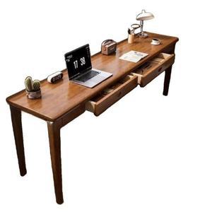 원목 창가 테이블 서랍 바테이블 탁자 120x40x75cm 폭좁은 간이 월넛 베란다