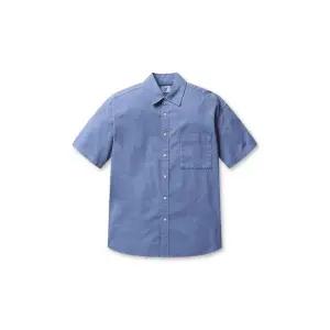 POLHAM 남성 가먼트다잉 반팔 셔츠_PHF2WC1143 102903