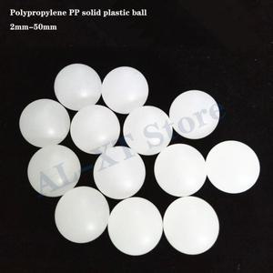 흰색 고체 폴리프로필렌 PP  롤링 직경 2 3 4 5 6 7 8 9 10 1-100개  볼 19mm 20mm 30/35mm ~ 50mm