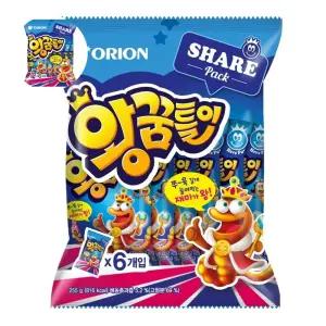 왕꿈틀이 255gx12개 젤리 간식 후식