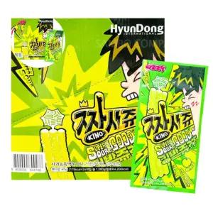 사과맛 짱시쥬 1곽 24개입 과일젤리 짱시쥬 긴젤리