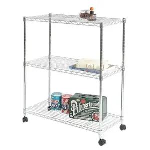 스텐선반 리빙코아 3단 메탈랙750