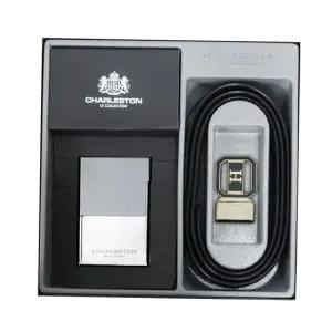 이벤트 남성 가죽 지갑 벨트 선물 스탠다드 디자인 세트