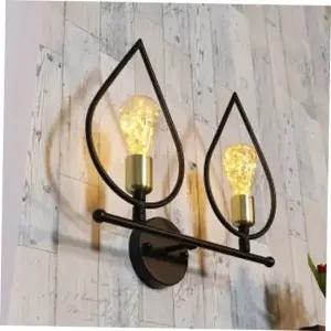 침실벽등 벽등 2등 블랙 거실벽등 실내벽등