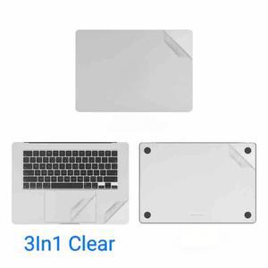 MacBook Pro 16인치 14 Air 13.6 15.3인치 M4 M3 M2 바디 스킨 풀 세트용 투명 무광택 필름