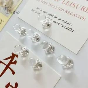 [JED] 보관 체스형 미니 10개 냉장고 사이즈 자석홀더 메모 투명 세트