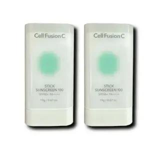 셀퓨전씨 스틱 썬스크린 100 선스틱 19g 2개