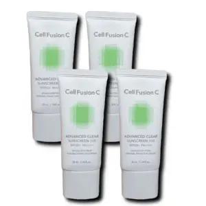 셀퓨전씨 선크림 어드밴스드 클리어 썬스크린 35ml 4개