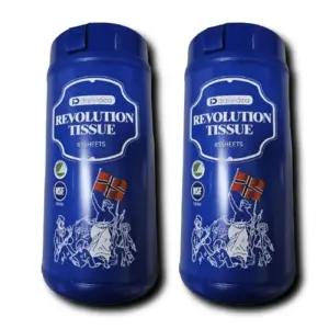 혁명티슈 85매 데일리아이디어 레볼루션 세정티슈 2통