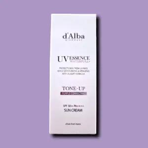 달바 선크림 톤업 유무기자차 워터풀 퍼플 썬크림 50ml 1개