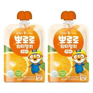 오렌지 워터젤리 간식 120ml 40입 오렌지 워터젤리 젤리