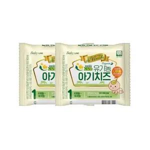 남양 드빈치 자연방목 유기농 아기치즈 1단계 180g x 2입 유산균 아침밥 아이간식 레시피 자취 편의점 간편