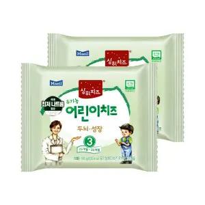 상하 유기농 어린이치즈 3단계 120매/아기치즈