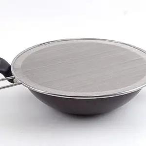 [JED] 후라이팬덮개 기름방지망 프라이팬뚜껑 프라이팬커버 프라이팬 뚜껑 삼겹살기름방지 33cm