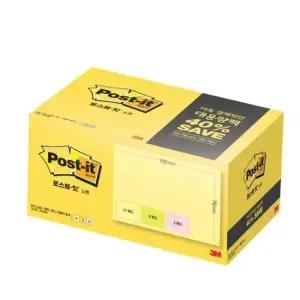 포스트잇 필기 일반 102x76mm 3M 대용량팩 100매x15개 657-15A