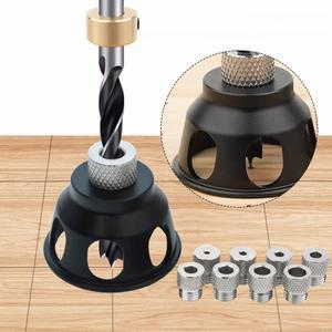 수직 드릴 가이드 DOWELING JIG KIT 알루미늄 합금 10MM 포지셔닝