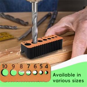 10MM 목공용 포켓 지그 드릴 논슬립 수직 가이드 로케이터 다웰