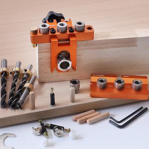 DOWEL JIG KIT IN 합금 가능한 알루미늄 지그 드릴링 조정