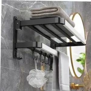 수건걸이 벽걸이 욕실 화장실 벽선반 수납장 선반