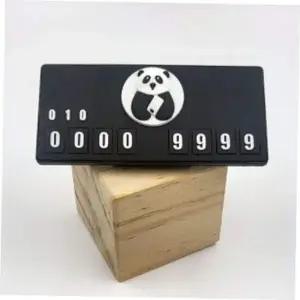 주차 판다 자동차알림판 주차알림판 차량액세서리 러블리 차전화번호판 알림판