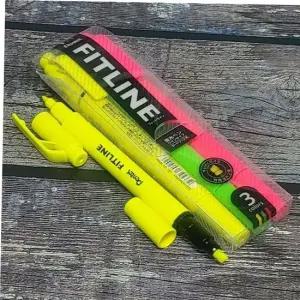 형광펜노랑 양면 닙 3색 트윈 형광펜 피트라인 비비드 세트