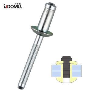 30 50개 4MM 8MM 고강도 블라인드 리벳 구조용 패스너 탄소강