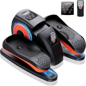 퍼텐 언더 데스크 타원형 기계 노인용 전동 다리 운동기 12개의 조절식 휴대용 조용한 리모컨이 있는 좌식