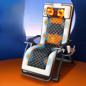 전기 휴식 안마의자 마사지 접이식 전신 온열 의자 폴딩