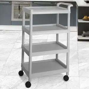 [골드스마일]업소용 이동식 서빙카 무빙 이동식 카트 3단 식당 웨건