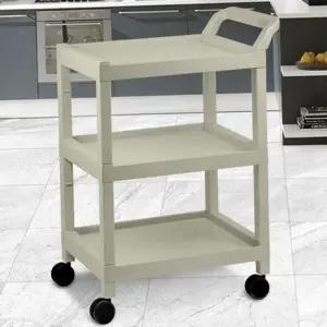 [골드스마일]다용도 병원용 카트 서빙용 주방 서빙 카트 3단 트롤리 업소용