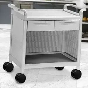 [골드스마일]수납형 이동식 서랍 카트 병원용 병원 서빙카 카트 바퀴형 공간활용