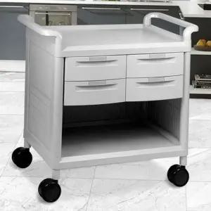 [골드스마일]다용도 업소용 카트 서랍형 병원용 카트 플라스틱 이동식 서빙