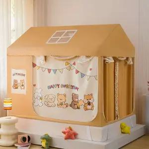 벙커침대텐트 암막 3중 캐노피 아이방꾸미기 2층침대