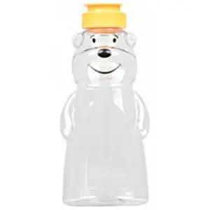 빨대구멍 귀여운 곰돌이 투명 물병10P 어린이날 캐릭터물통 외출