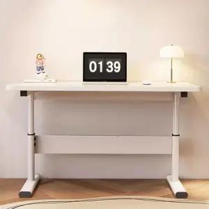 높낮이 조절 책상 1200 1400 데스크 테이블 수동