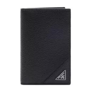 25FW 남성 비텔로 삼각로고 카드지갑 (2MC101 2CB2 F0002 25F)