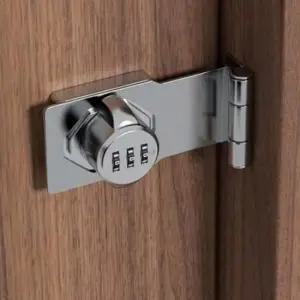 [SBD] 비번 비밀번호 나사 자물쇠 포함 잠금장치 90도 잠금