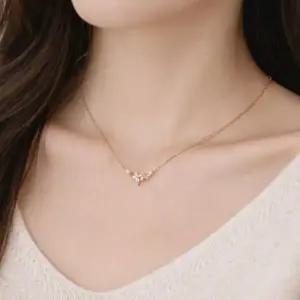 [하프클럽/]여성용 사랑스러운 버터플라이 목걸이와 팔찌