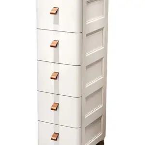 4단서랍장 수납 다용도 800 서랍 미니 무취나무판 3층 5단서랍장 30cm