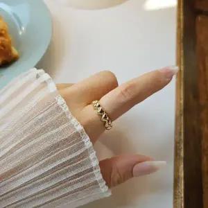 [하프클럽/]여성 라운드 사랑스러운 포인트 일상복 반지