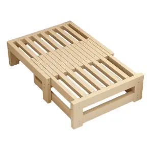 무헤드 깔판 모던 수납 조립식 매트리스 침대 공간활용 싱글 철제 지지대 저상형 프레임 확장