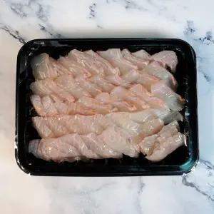 대천항 봄 제철 자연산 광어회 350g