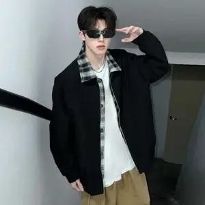 남친 캐주얼 투피스 페이크 자켓 편안한 힘차고 코트 재킷 칼라 봄가을 멋스러운 패피3