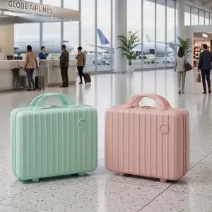 (모아픽) 14인치 기내용 미니 캐리어 핸들거치 여행용 소형 가방