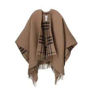 [버버리][15%쿠폰]버버리 리버시블 체크 울 케이프 81045031